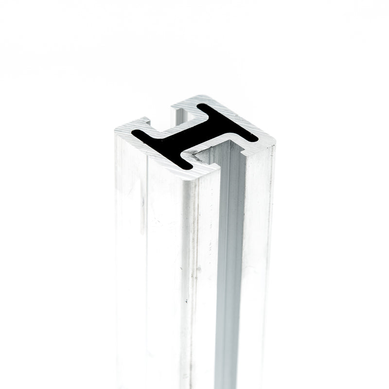 Glass Rack Pole Material at 99"
